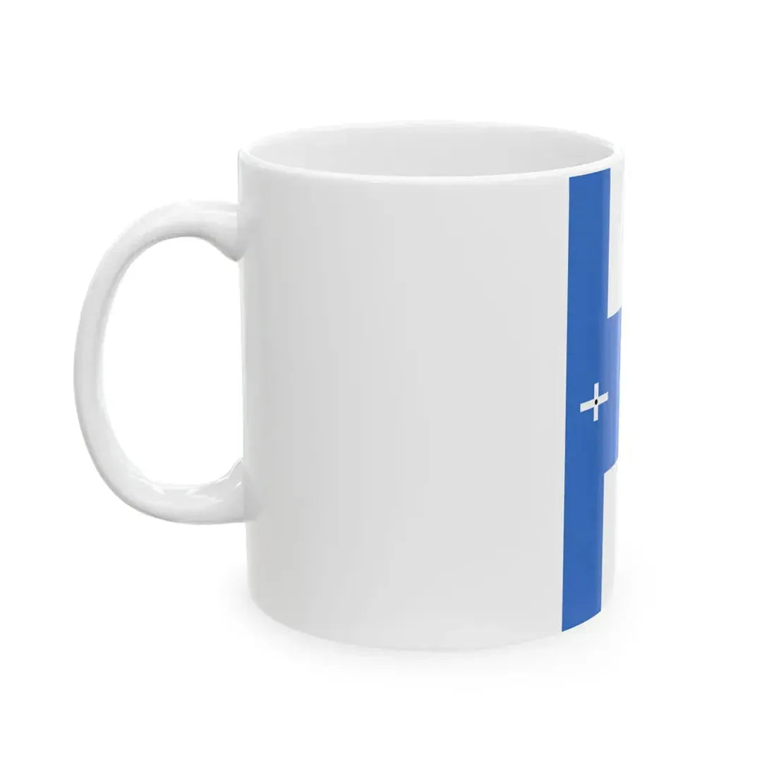 Flag of macedonian revolutionaries 1878 (Greece) White Coffee Mug - Go Mug Yourself
