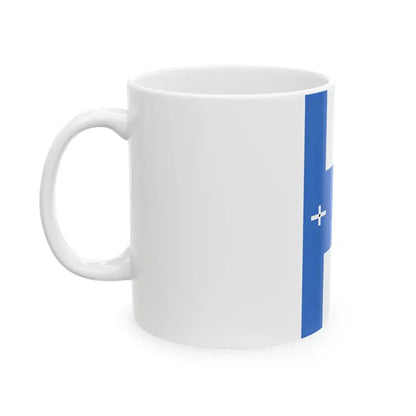 Flag of macedonian revolutionaries 1878 (Greece) White Coffee Mug - Go Mug Yourself