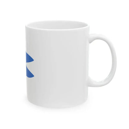 Flag of macedonian revolutionaries 1878 (Greece) White Coffee Mug - Go Mug Yourself
