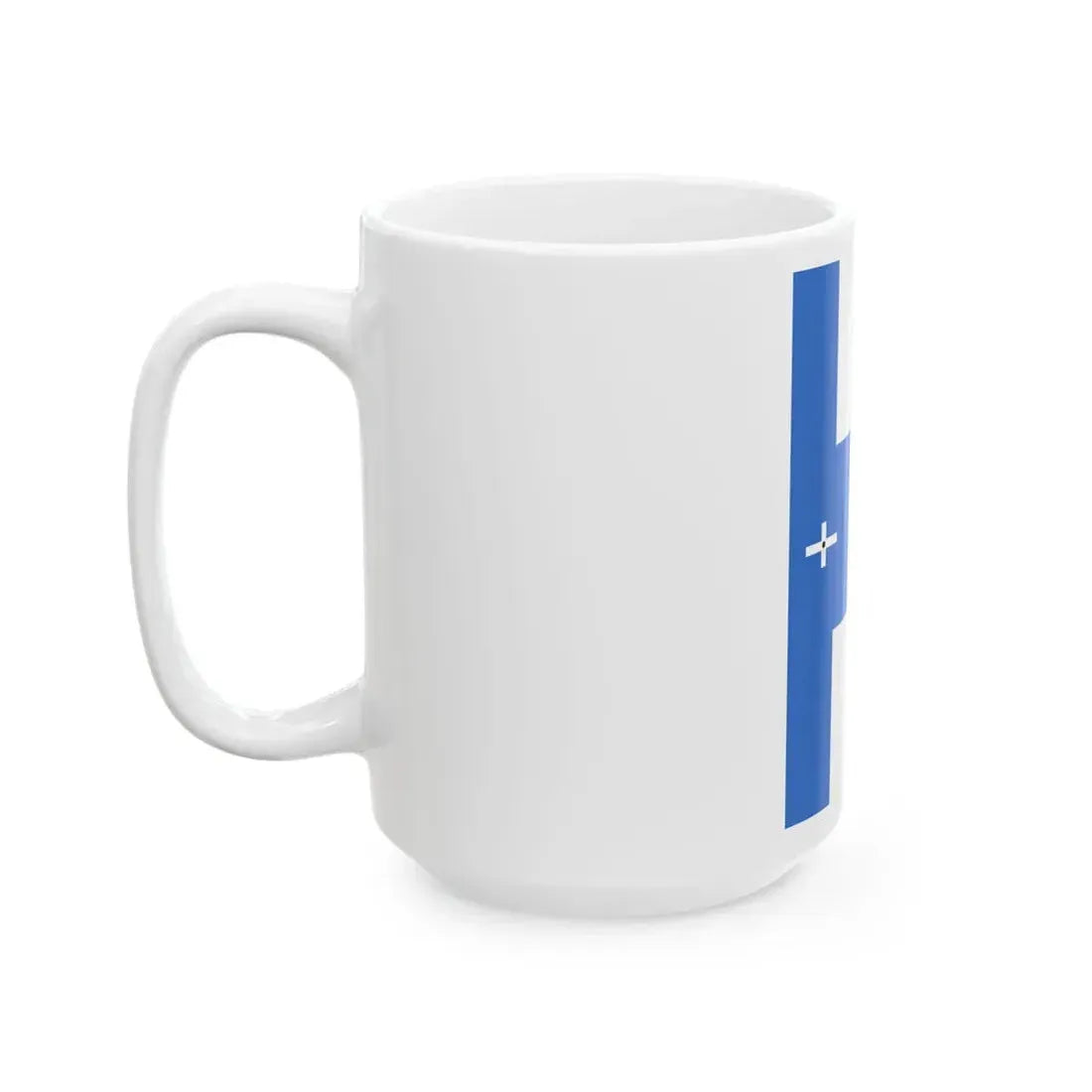 Flag of macedonian revolutionaries 1878 (Greece) White Coffee Mug - Go Mug Yourself
