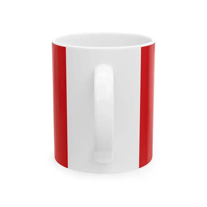 Flag of Macedonians in Croatia (North Macedonia) White Coffee Mug - Go Mug Yourself