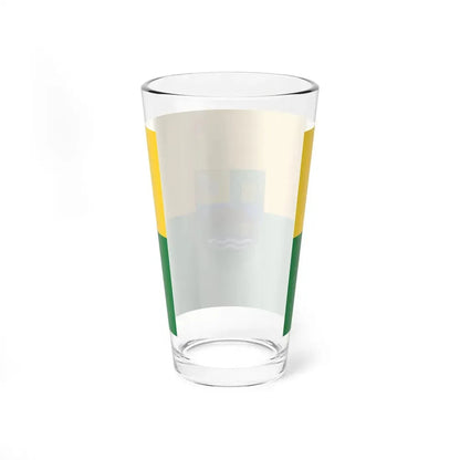 Flag of Machachi (Ecuador) Pint Glass 16oz - Go Mug Yourself