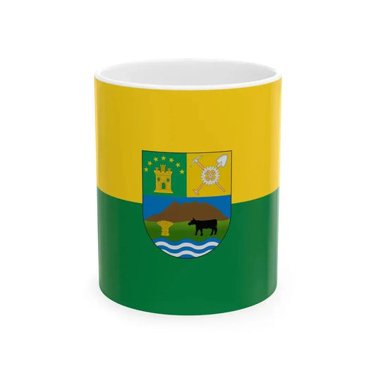 Flag of Machachi (Ecuador) White Coffee Mug 11oz - Go Mug Yourself