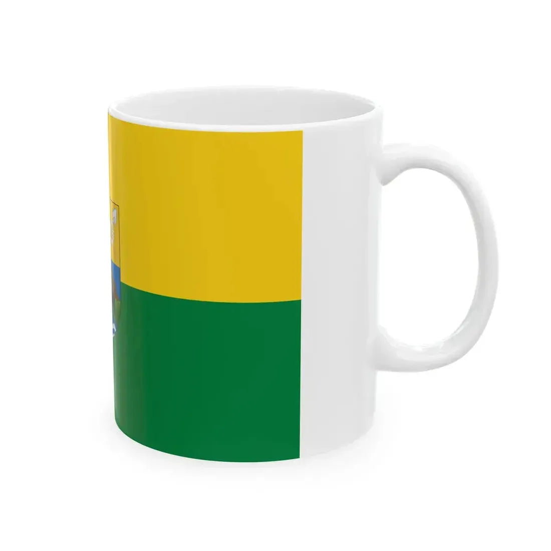 Flag of Machachi (Ecuador) White Coffee Mug - Go Mug Yourself