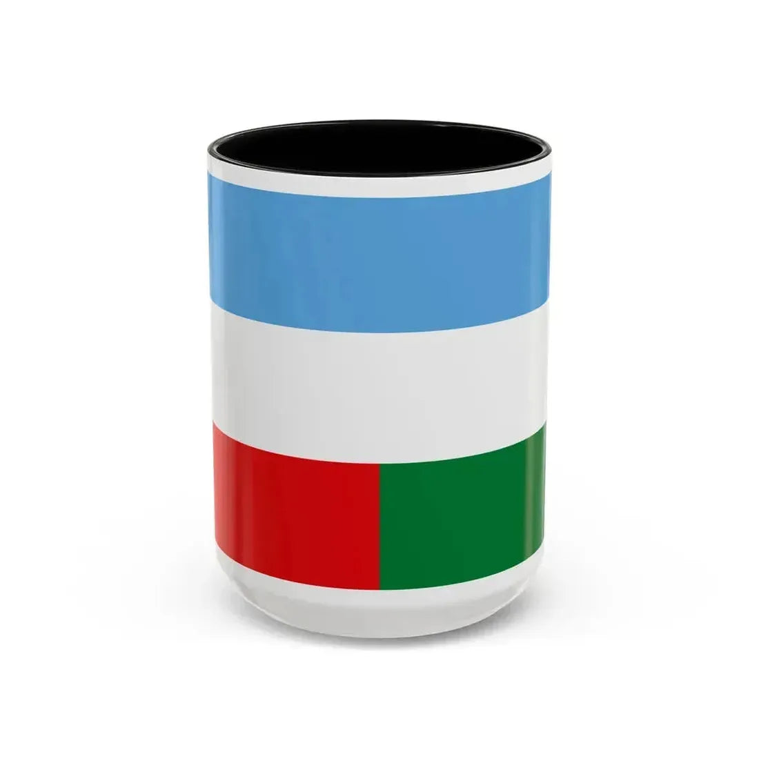 Flag of Machala Ecuador - Accent Coffee Mug 15oz Black - Go Mug Yourself