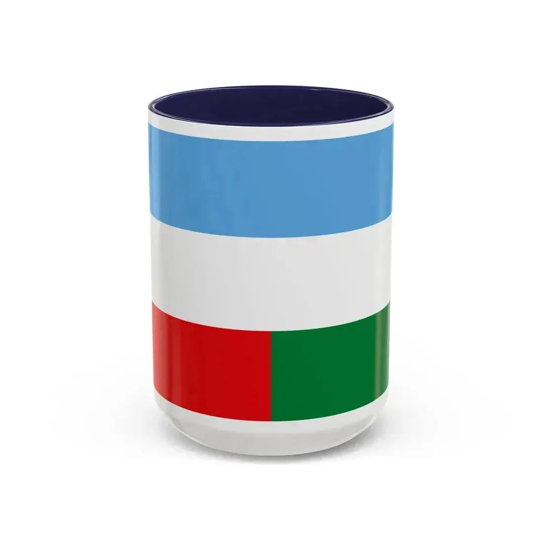 Flag of Machala Ecuador - Accent Coffee Mug 15oz Navy - Go Mug Yourself
