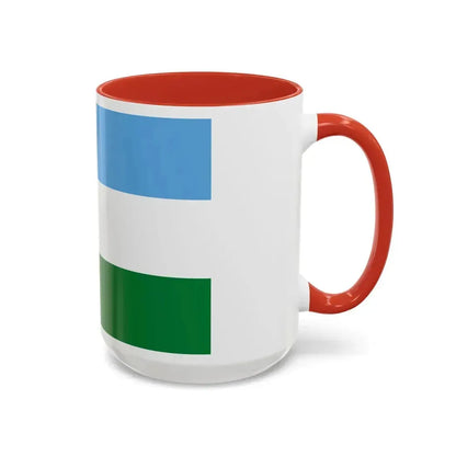 Flag of Machala Ecuador - Accent Coffee Mug - Go Mug Yourself