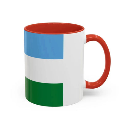 Flag of Machala Ecuador - Accent Coffee Mug - Go Mug Yourself