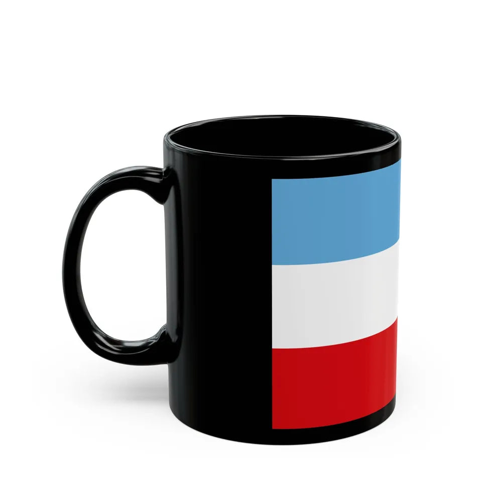 Flag of Machala Ecuador - Black Coffee Mug-Go Mug Yourself