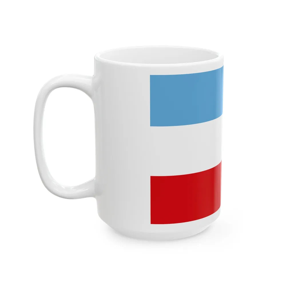 Flag of Machala Ecuador - White Coffee Mug-Go Mug Yourself