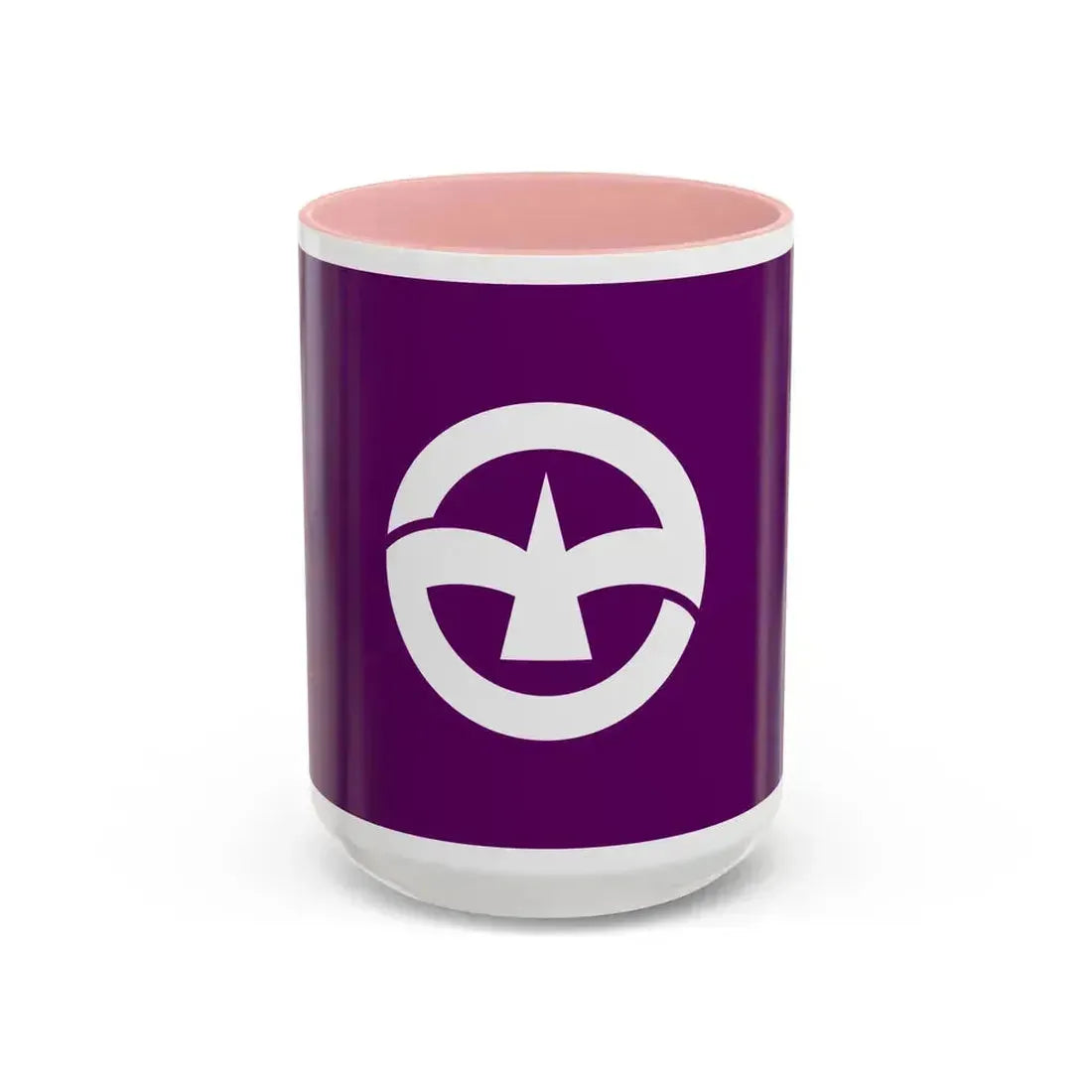 Flag of Machida Tokyo Japan - Accent Coffee Mug 15oz Pink - Go Mug Yourself