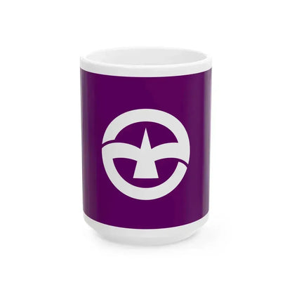 Flag of Machida Tokyo Japan - White Coffee Mug 15oz - Go Mug Yourself