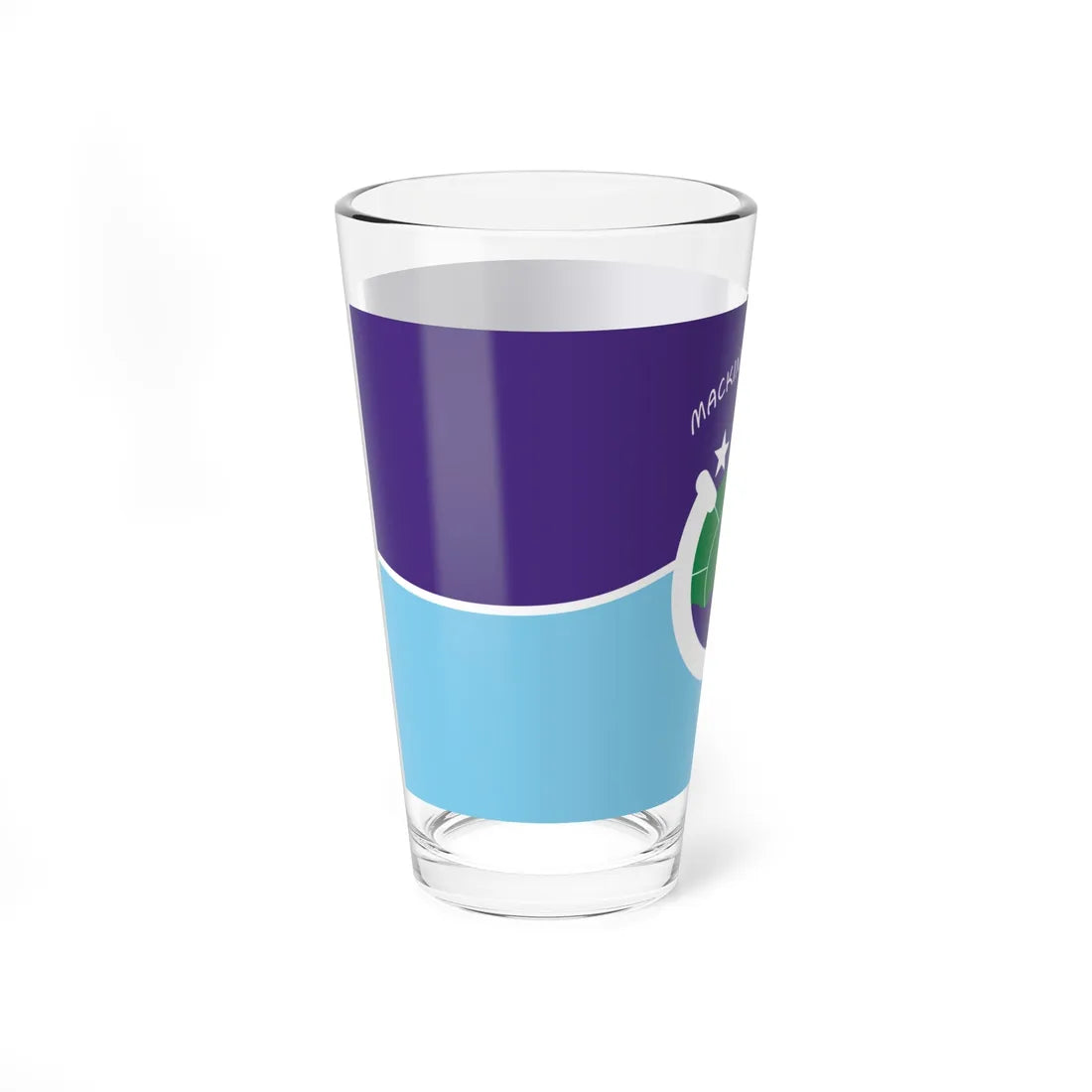 Flag of Mackinac Island Michigan (United States) Pint Glass 16oz - Go Mug Yourself
