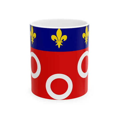 Flag of Macon (France) White Coffee Mug 11oz - Go Mug Yourself
