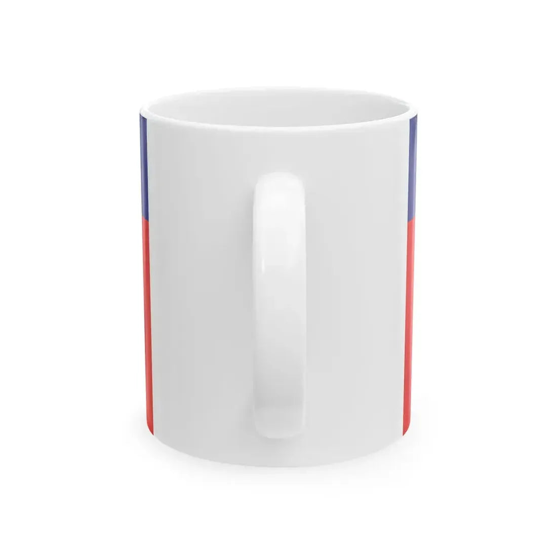 Flag of Macon (France) White Coffee Mug - Go Mug Yourself
