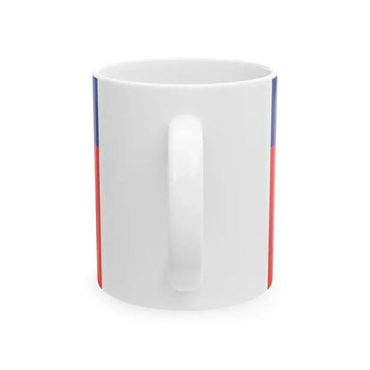 Flag of Macon (France) White Coffee Mug - Go Mug Yourself