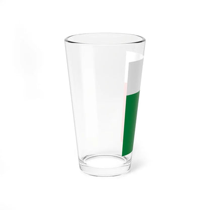 Flag of Madagascar vertical (Madagascar) Pint Glass 16oz - Go Mug Yourself