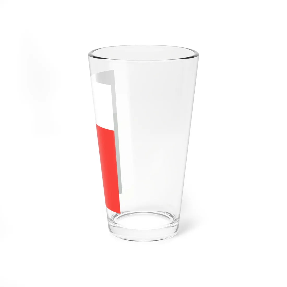 Flag of Madagascar vertical (Madagascar) Pint Glass 16oz - Go Mug Yourself