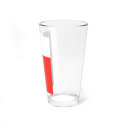 Flag of Madagascar vertical (Madagascar) Pint Glass 16oz - Go Mug Yourself