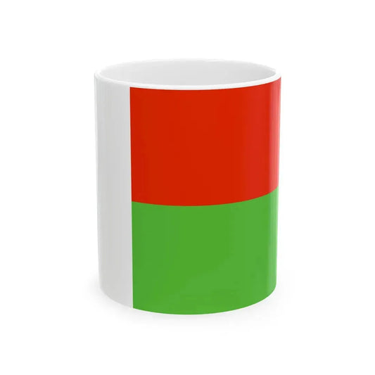 Flag of Madagascar WFB 2000 (Madagascar) White Coffee Mug 11oz - Go Mug Yourself