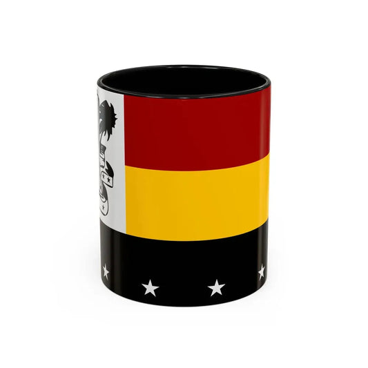 Flag of Madang Papa New Guinea - Accent Coffee Mug 11oz Black - Go Mug Yourself