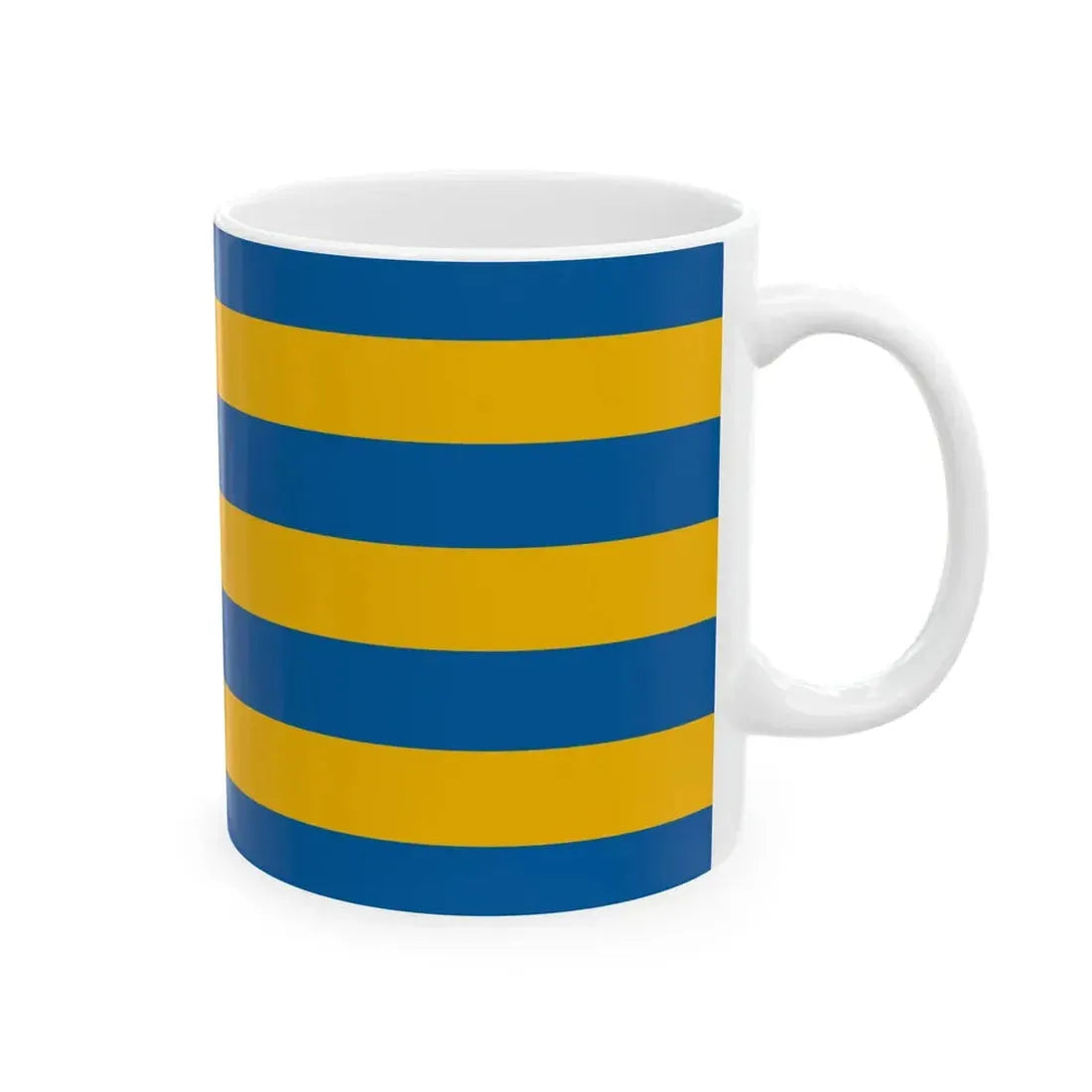 Flag of Madaras (Hungary) White Coffee Mug - Go Mug Yourself
