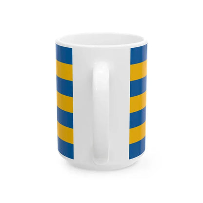 Flag of Madaras (Hungary) White Coffee Mug - Go Mug Yourself