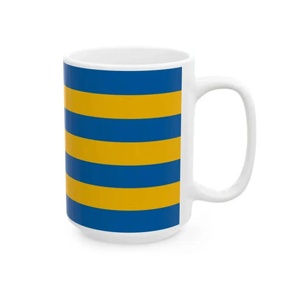 Flag of Madaras (Hungary) White Coffee Mug - Go Mug Yourself