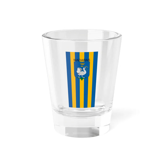 Flag of Madaras vertical (Hungary) Shot Glass 1.5oz 1.5oz - Go Mug Yourself