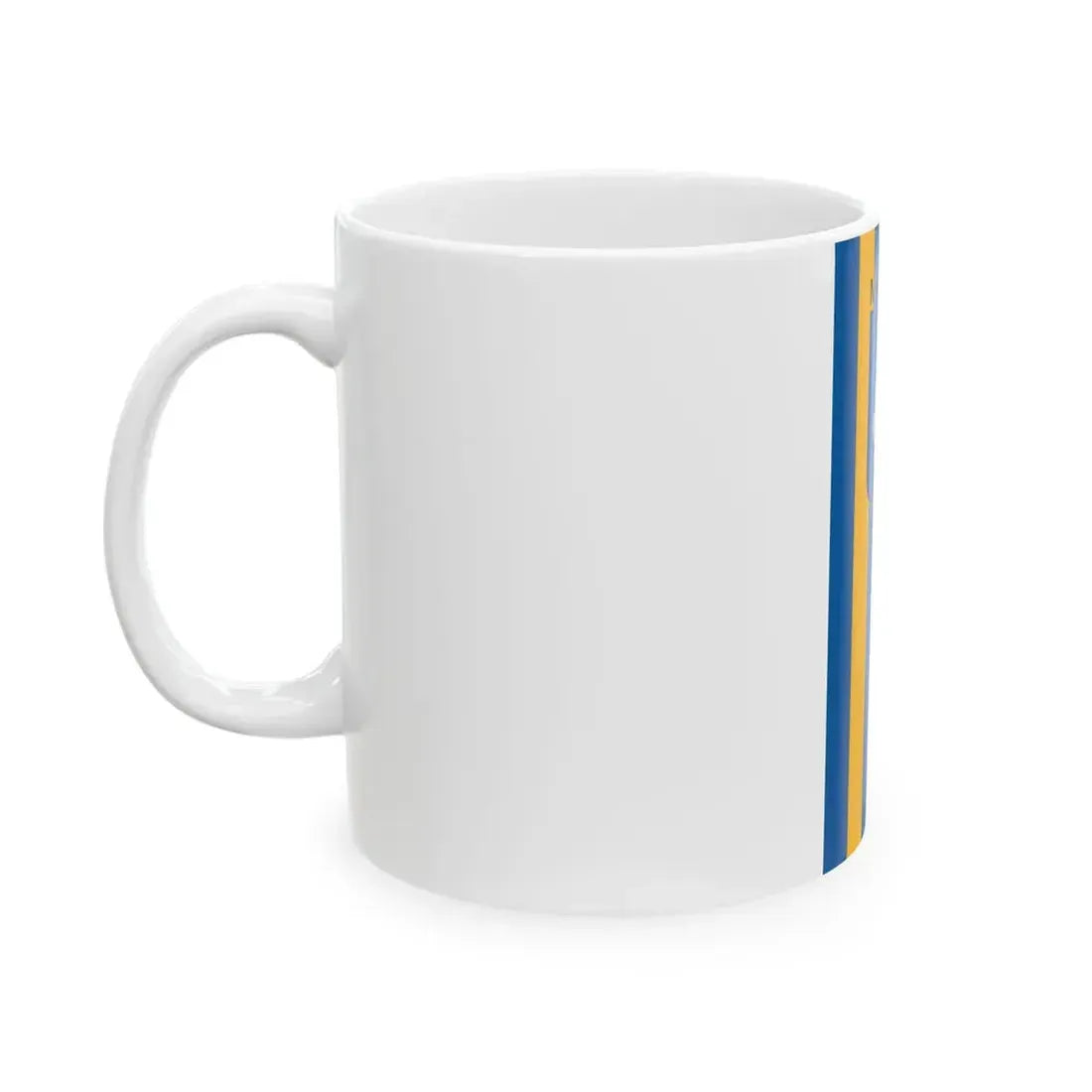 Flag of Madaras vertical (Hungary) White Coffee Mug - Go Mug Yourself