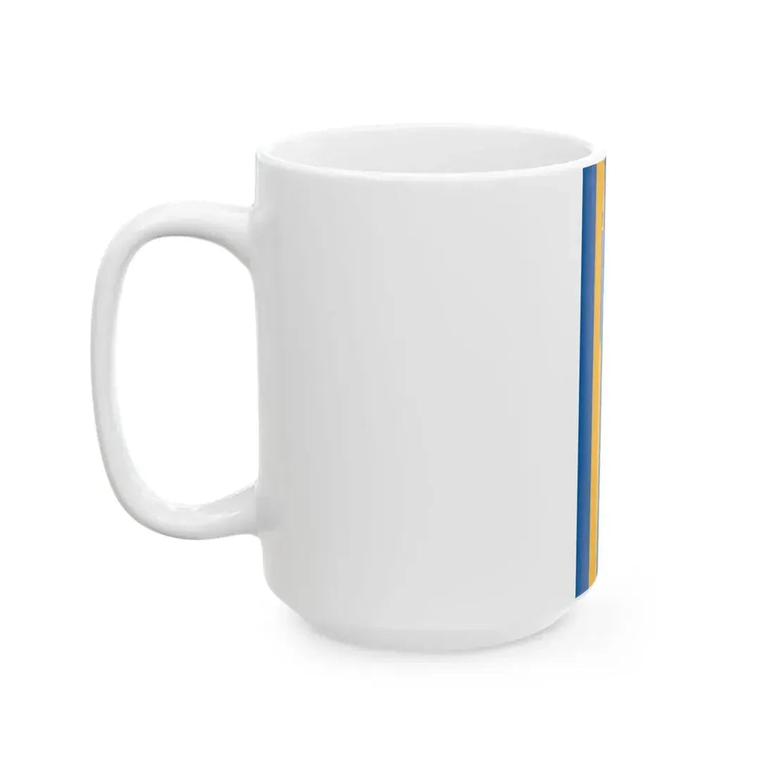 Flag of Madaras vertical (Hungary) White Coffee Mug - Go Mug Yourself