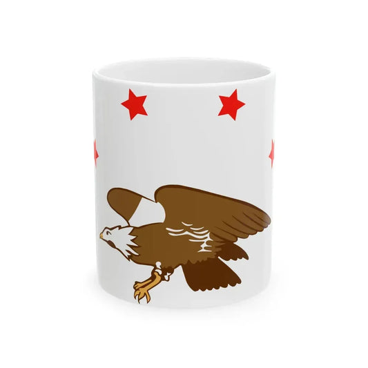Flag of Madawaska (Canada) White Coffee Mug 11oz - Go Mug Yourself