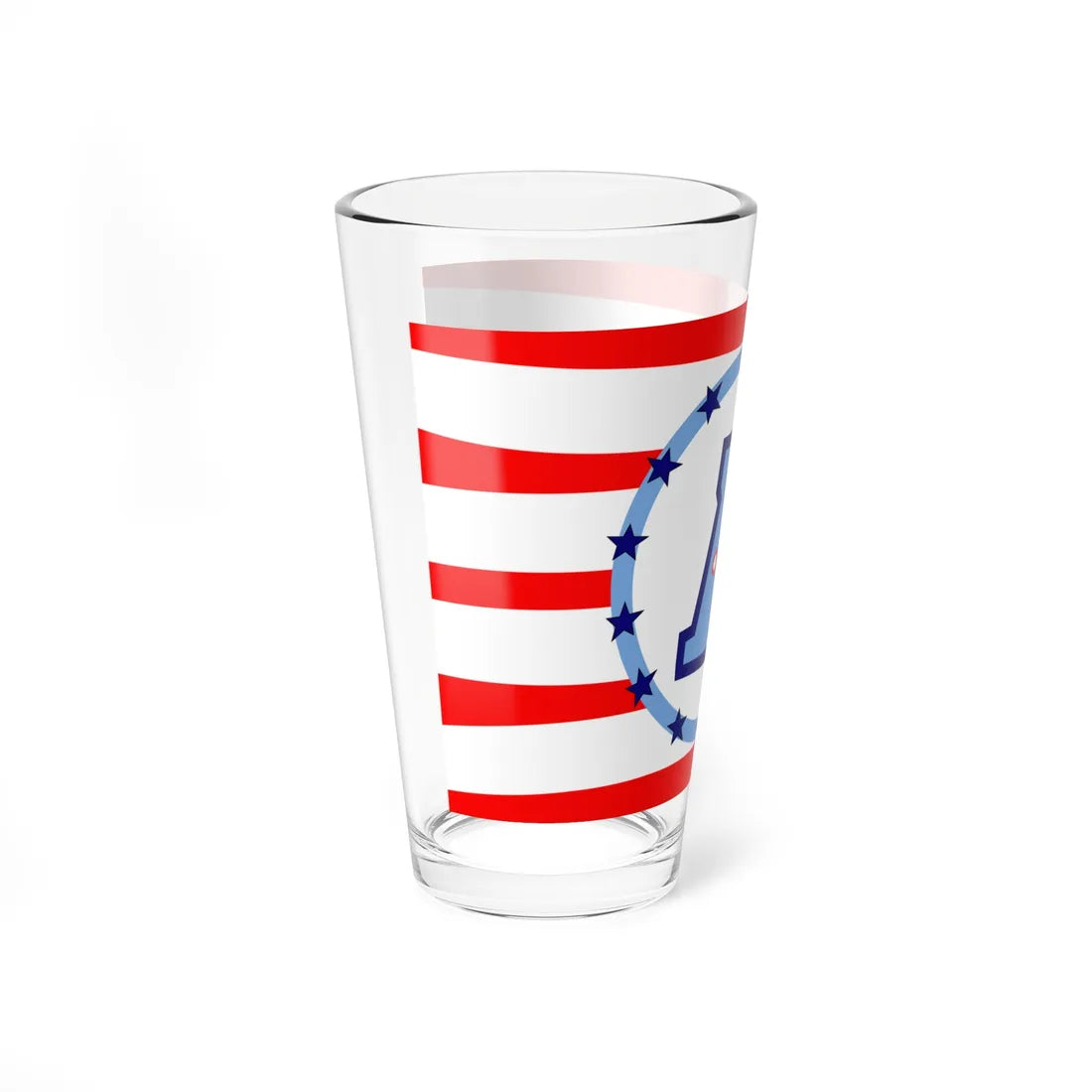 Flag of Madison County Ohio (United States) Pint Glass 16oz - Go Mug Yourself