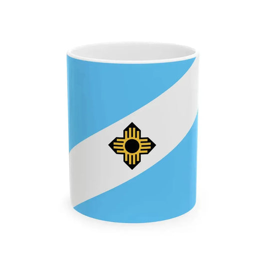 Flag of Madison Wisconsin 1962-2018 (United States) White Coffee Mug 11oz - Go Mug Yourself