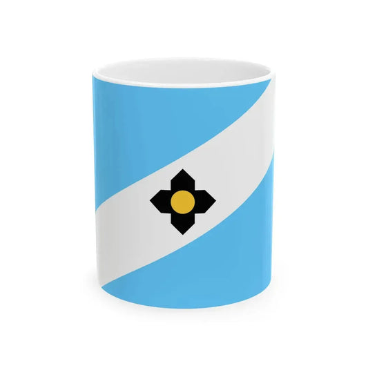Flag of Madison Wisconsin 2018present (United States) White Coffee Mug 11oz - Go Mug Yourself