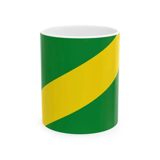 Flag of Madre de Dios Department (Peru) White Coffee Mug 11oz - Go Mug Yourself