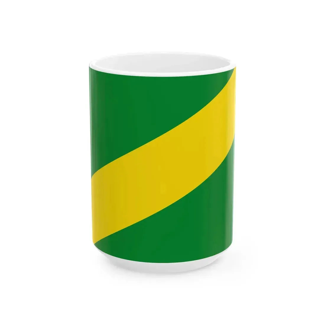 Flag of Madre de Dios Department (Peru) White Coffee Mug 15oz - Go Mug Yourself