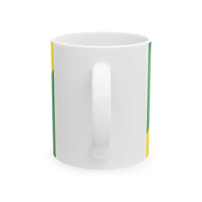 Flag of Madre de Dios Department (Peru) White Coffee Mug - Go Mug Yourself
