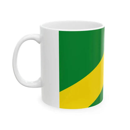 Flag of Madre de Dios Department (Peru) White Coffee Mug - Go Mug Yourself