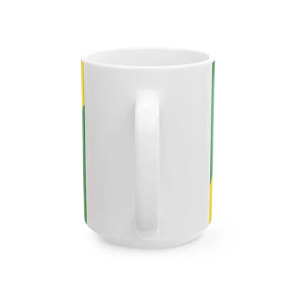 Flag of Madre de Dios Department (Peru) White Coffee Mug - Go Mug Yourself