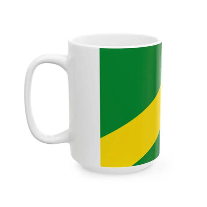 Flag of Madre de Dios Department (Peru) White Coffee Mug - Go Mug Yourself