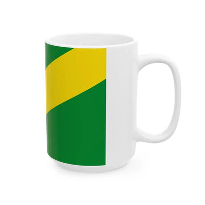 Flag of Madre de Dios Department (Peru) White Coffee Mug - Go Mug Yourself