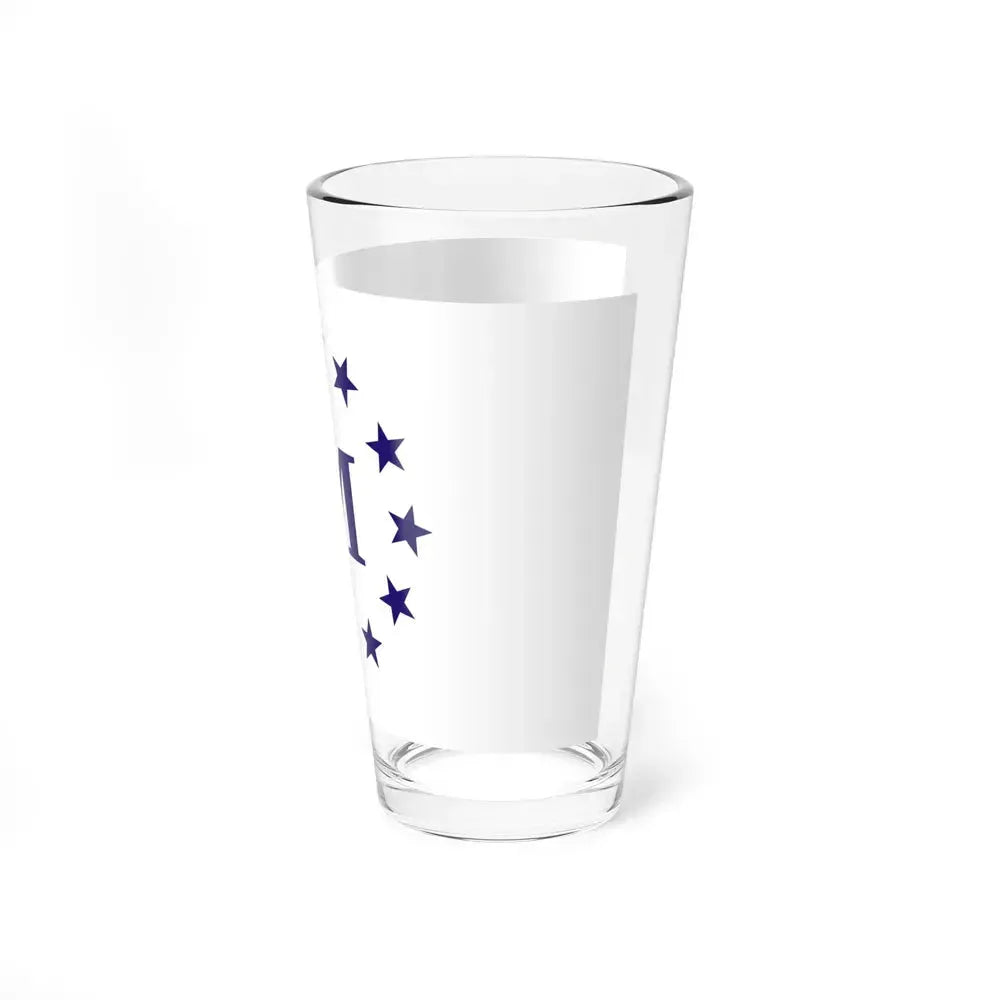 Flag of Madrid, Iowa - Pint Glass 16oz - Go Mug Yourself