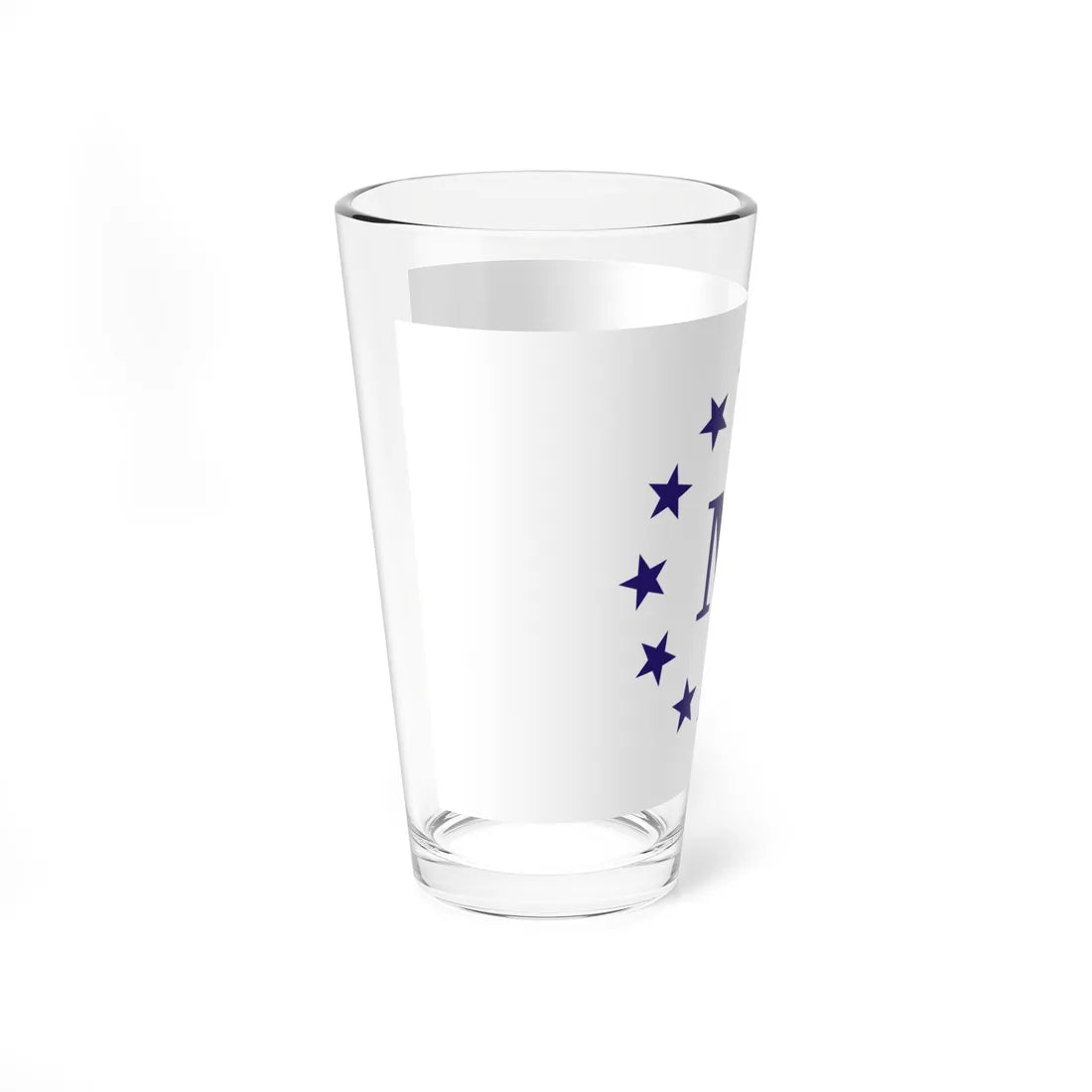 Flag of Madrid Iowa (United States) Pint Glass 16oz - Go Mug Yourself