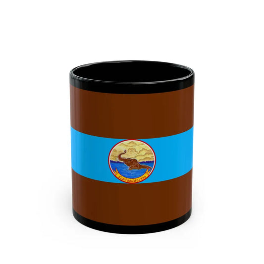 Flag of Mae Hong Son Province Thailand - Black Coffee Mug 11oz - Go Mug Yourself