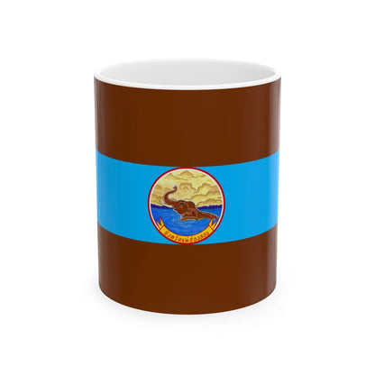 Flag of Mae Hong Son Province Thailand - White Coffee Mug 11oz - Go Mug Yourself