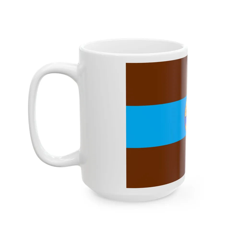 Flag of Mae Hong Son Province Thailand - White Coffee Mug - Go Mug Yourself