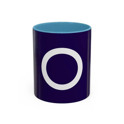 Flag of Maebashi Gunma Japan - Accent Coffee Mug 11oz Light Blue - Go Mug Yourself