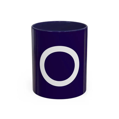 Flag of Maebashi Gunma Japan - Accent Coffee Mug 11oz Navy - Go Mug Yourself