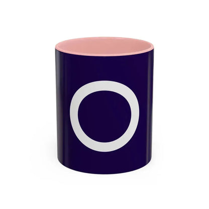 Flag of Maebashi Gunma Japan - Accent Coffee Mug 11oz Pink - Go Mug Yourself